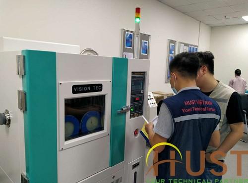 Installing the temperature-humidity chamber at Song Khe IP
