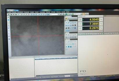 Sửa lỗi máy đo 2D bị hình ảnh bóng mờ ở KCN Gia Vân