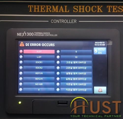 Repair overheating error of thermal shock test chamber