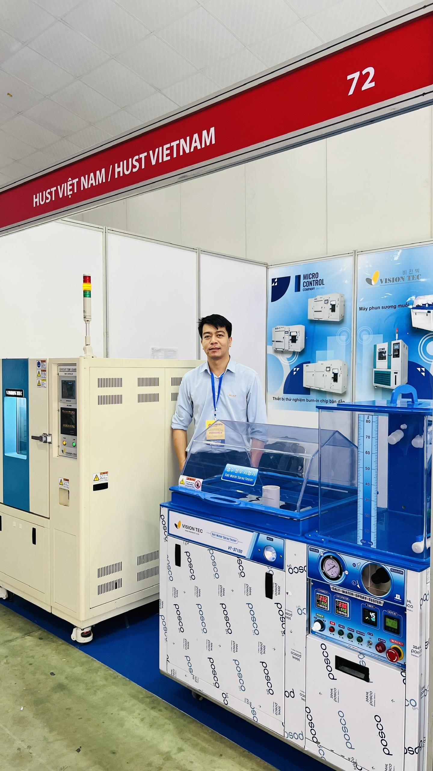 HUST VN at VIMEXPO 2023 exhibition