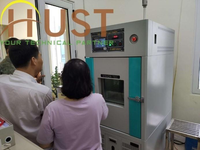 Handover of Vision Tec’s Temperature and Humidity test Chamber