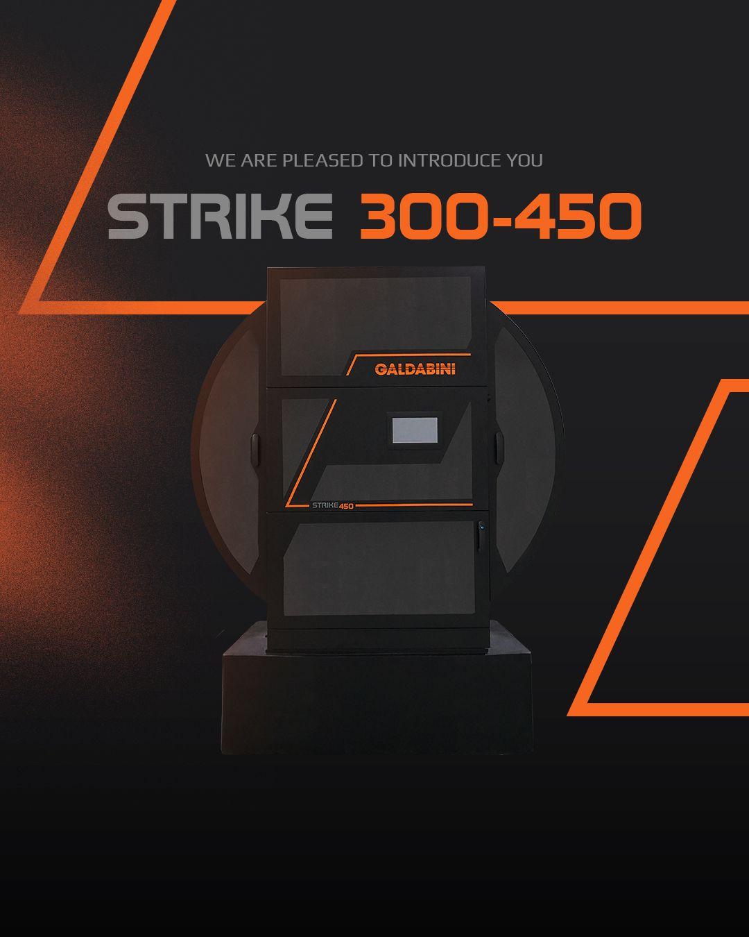 Galdabini ra mắt Máy thử nghiệm va đập thế hệ mới Strike 300-450