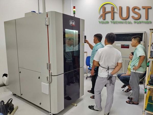HUST Vietnam delivers Speedy Temp Test Chamber and Chiller at Dong Van I IP, Ninh Binh