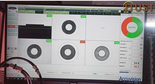 HUST Việt Nam bàn giao máy phân loại long đền Accuvision tại KCN Nhơn Trạch 2