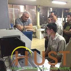 HUST Vietnam had delivered, installed Optical emission spectrometer S5 SOLARIS CCD PLUS for VNSTEEL Thang Long