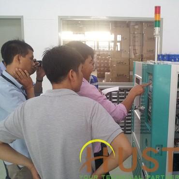 Handing over constant temperature & humidity chamber to Laird Vietnam