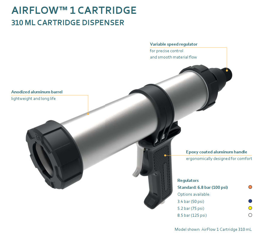 AIRFLOW™ 1 CARTRIDGE 310ml.
